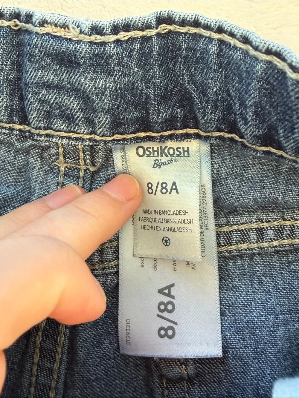OshKosh B'gosh Girl’s Relaxed Cargo Jeans